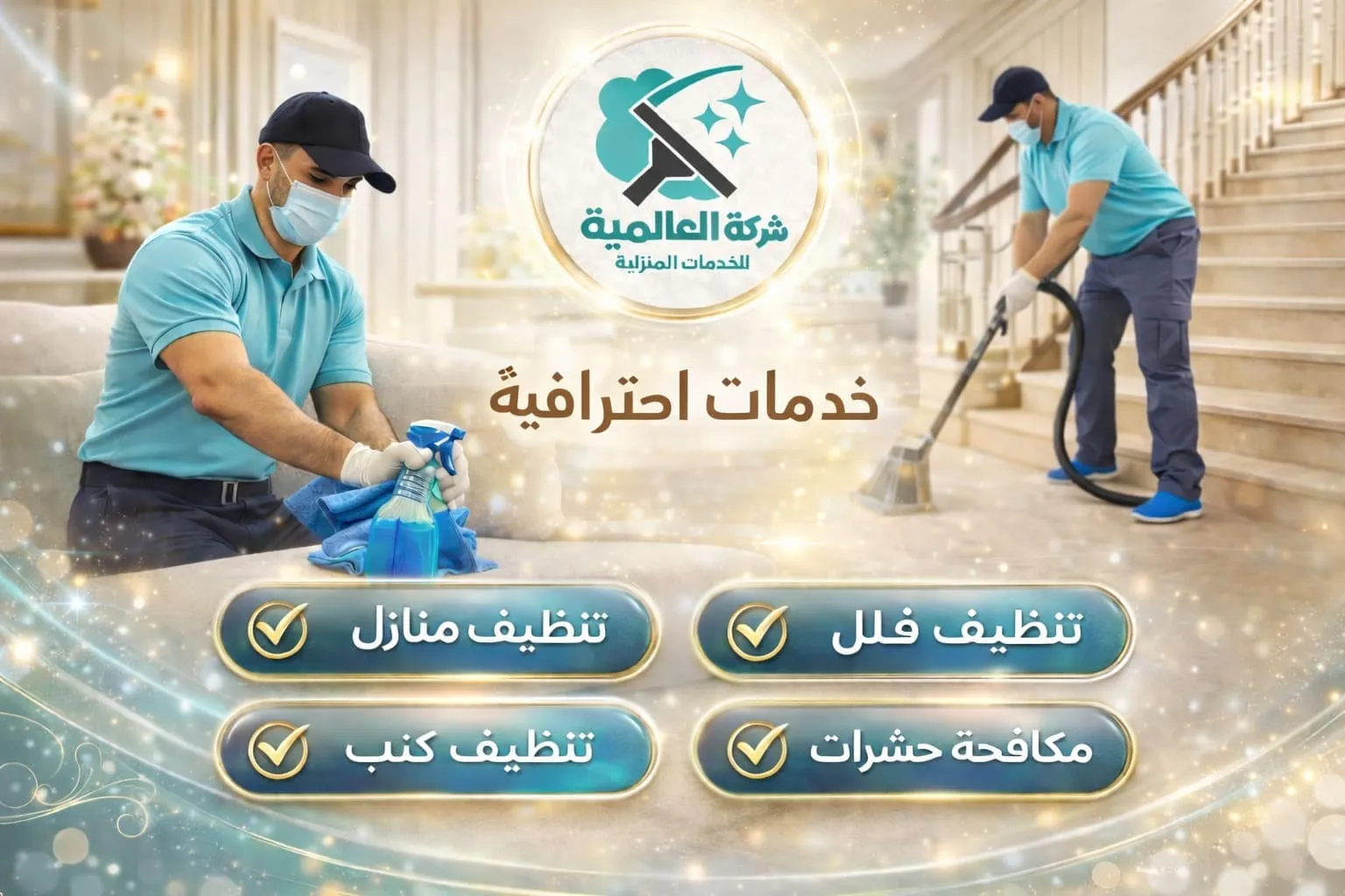 شركة تنظيف في احد رفيدة