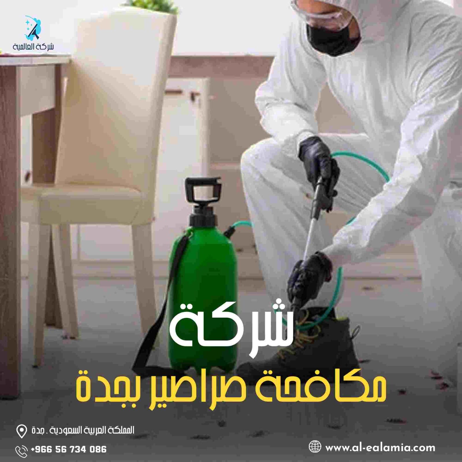 شركة مكافحة صراصير بجدة