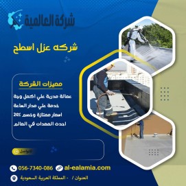 تركيب عوازل اسطح