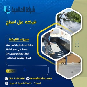 تركيب عوازل اسطح