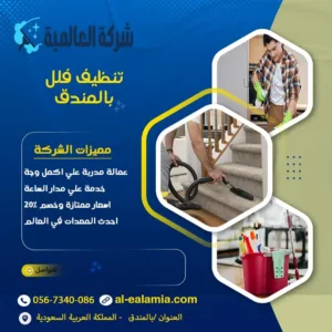 تنظيف فلل بالمندق