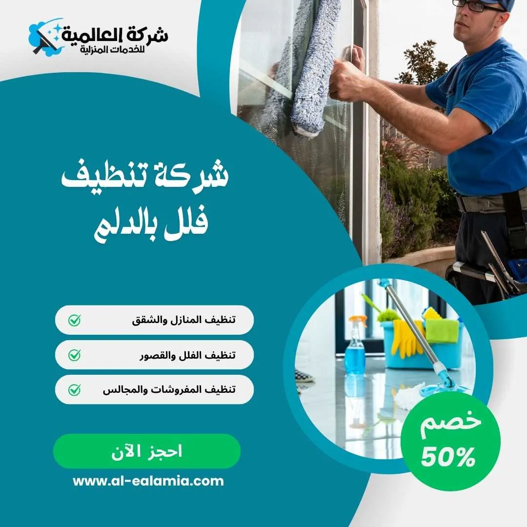 شركة تنظيف فلل بالدلم