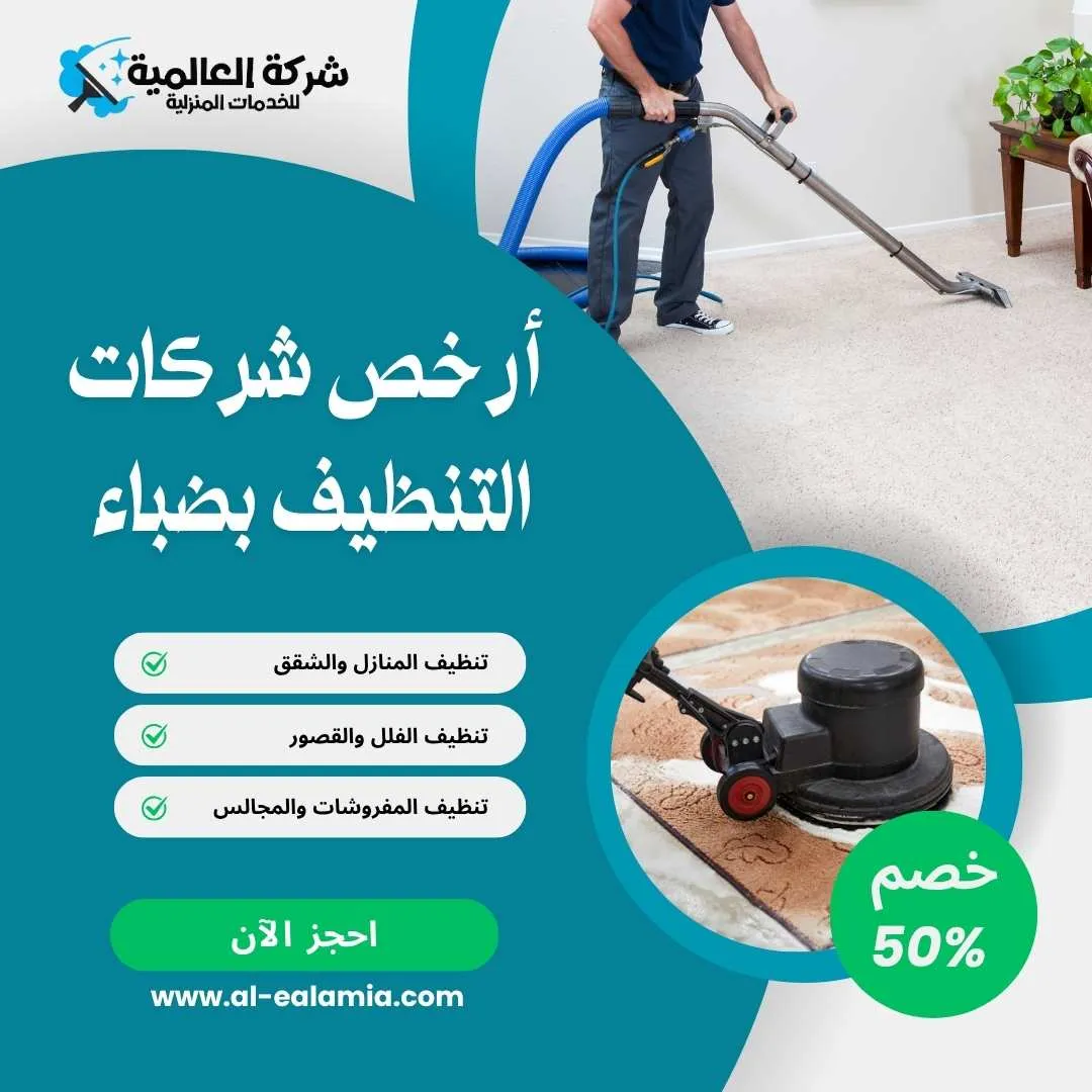 ارخص شركة تنظيف بضباء